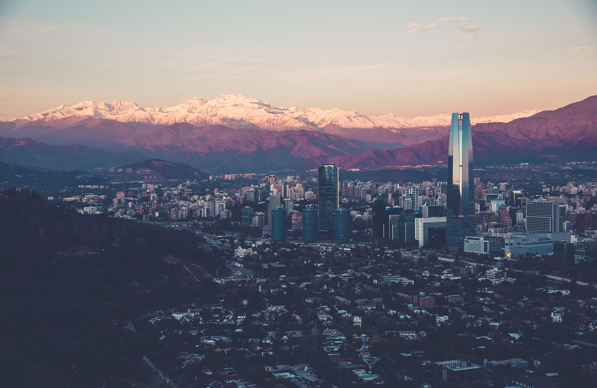 Uitzicht op Santiago, Chili | Reizen met KILROY