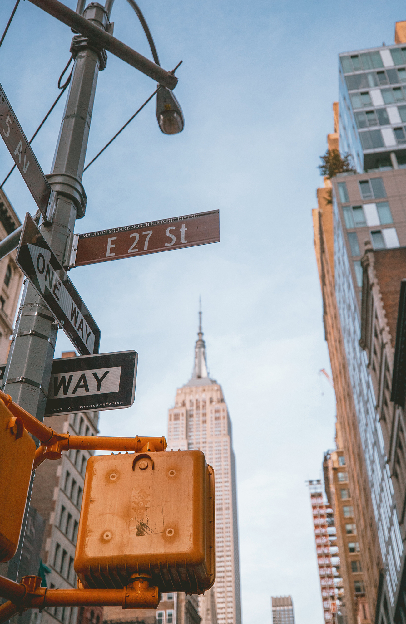 Lantaarnpaal in New York | Reizen door Noord-Amerika | KILROY