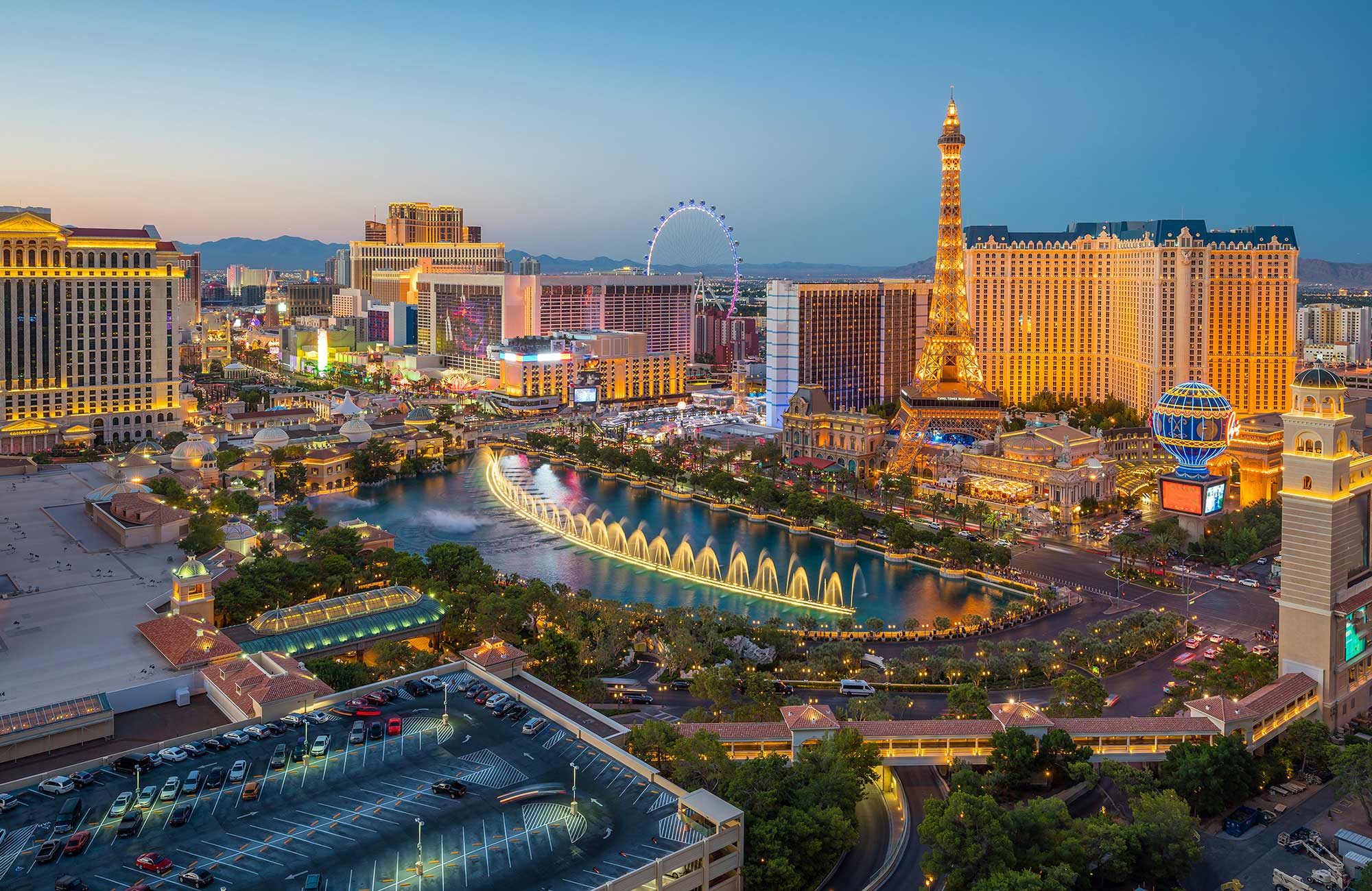Uitzicht over Las Vegas | Reizen naar Las Vegasmet KILROY