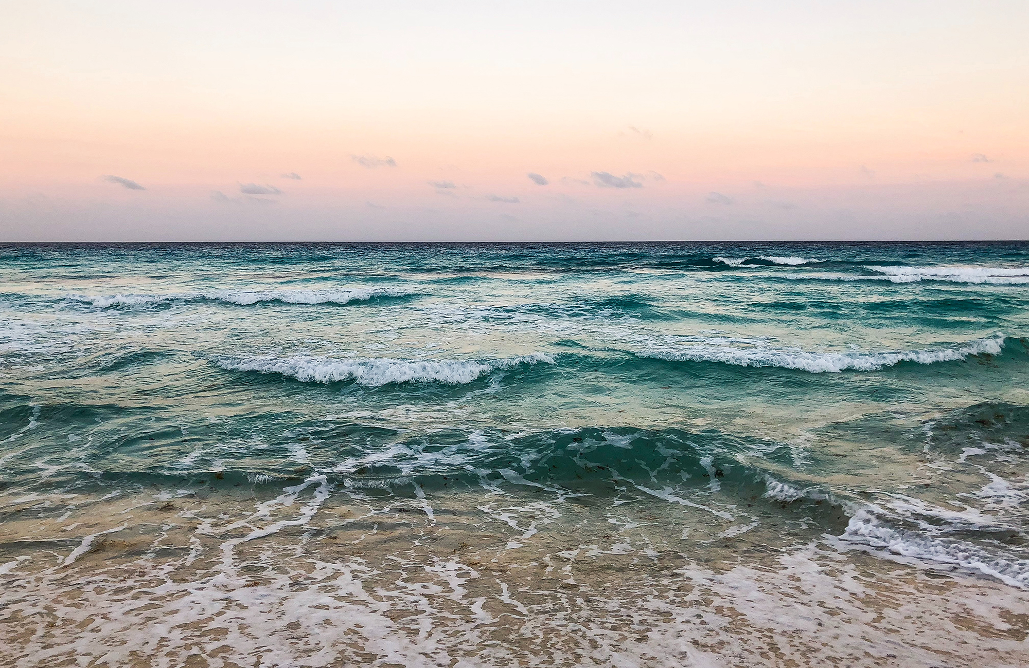 Uitzicht op zee in Cancun, Mexico | Surfen met KILROY