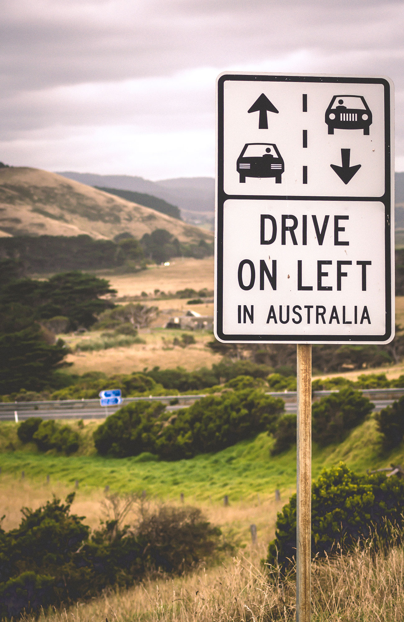Verkeersbord langs de weg in Australië | KILROY