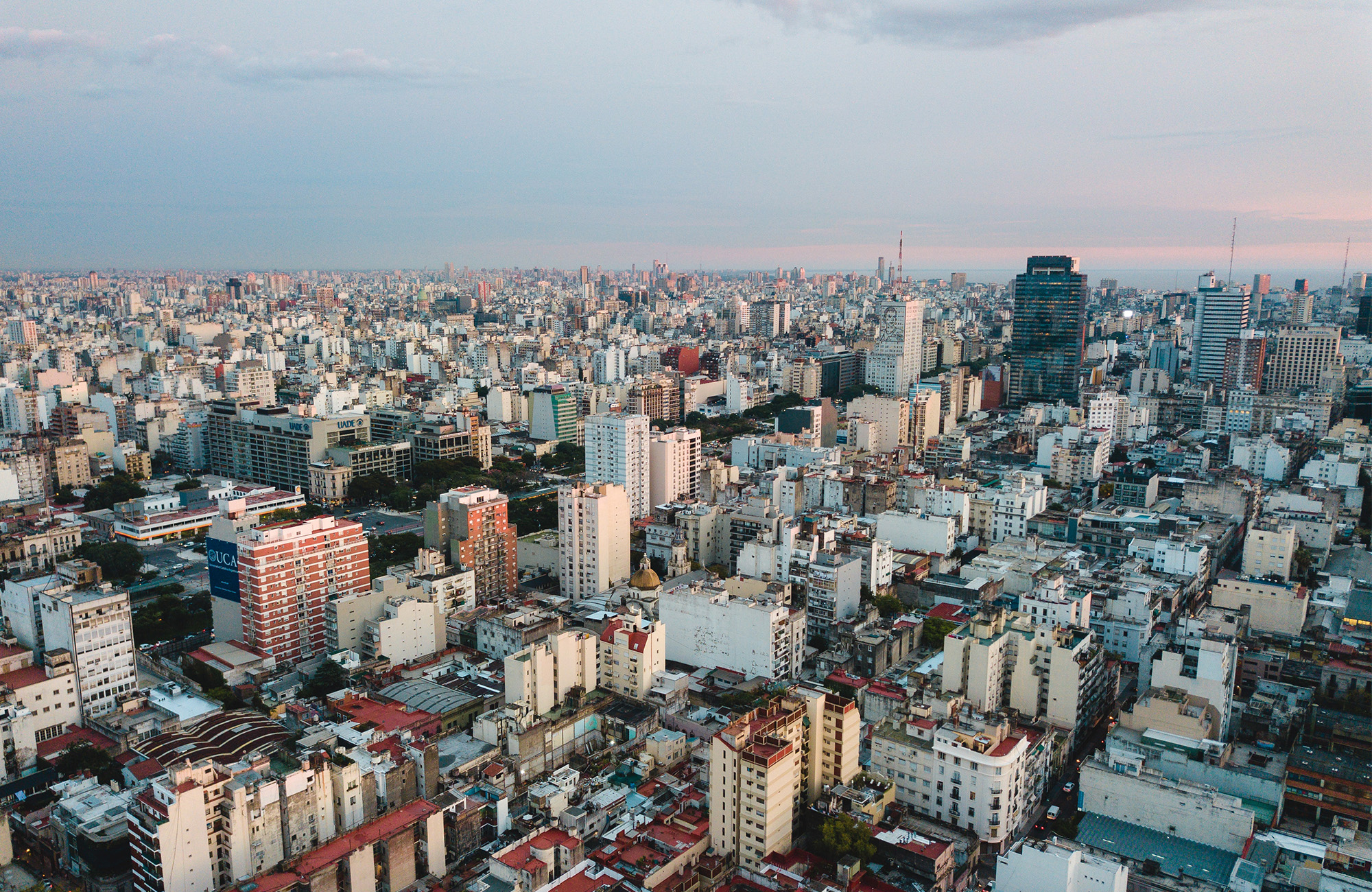 Uitzicht over de stad Buenos Aires | Spaans leren en vrijwilligerswerk met KILROY