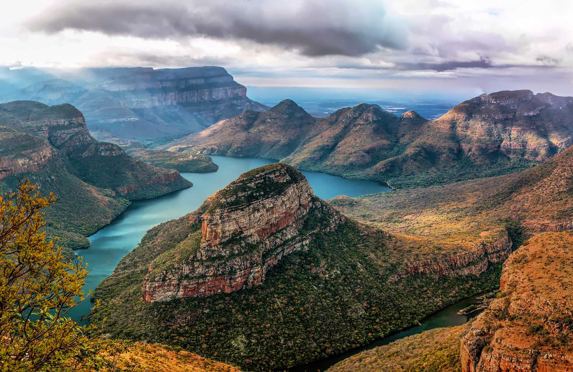 Blyde canyon zuid-afrika