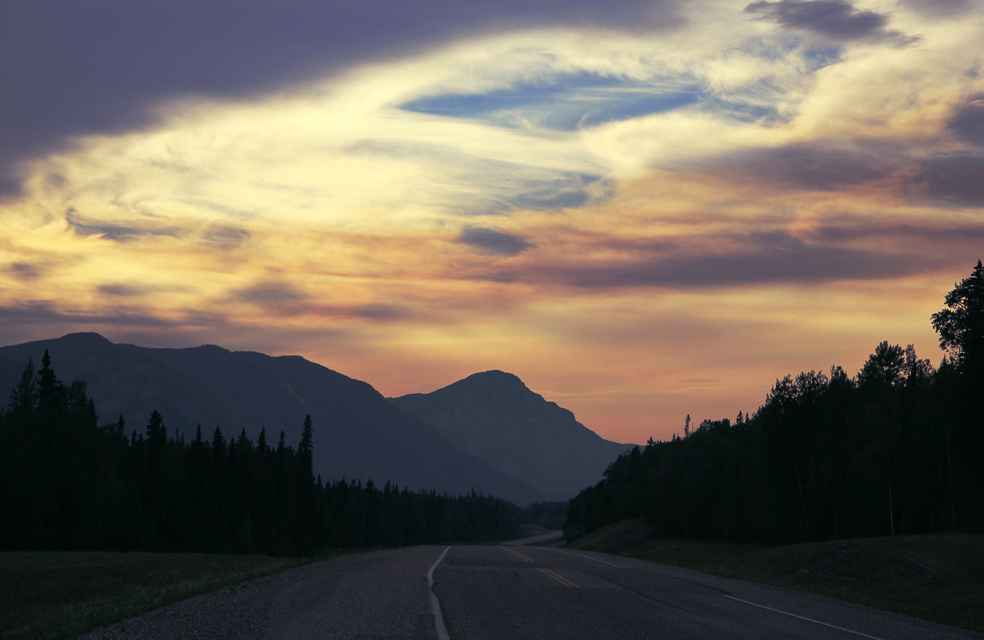 The nature is outstanding in Alaska