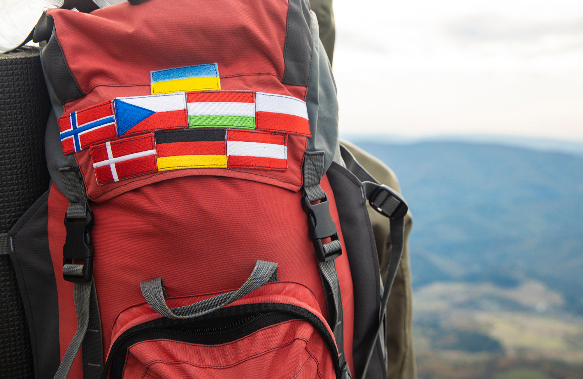 Backpack Patches Flags