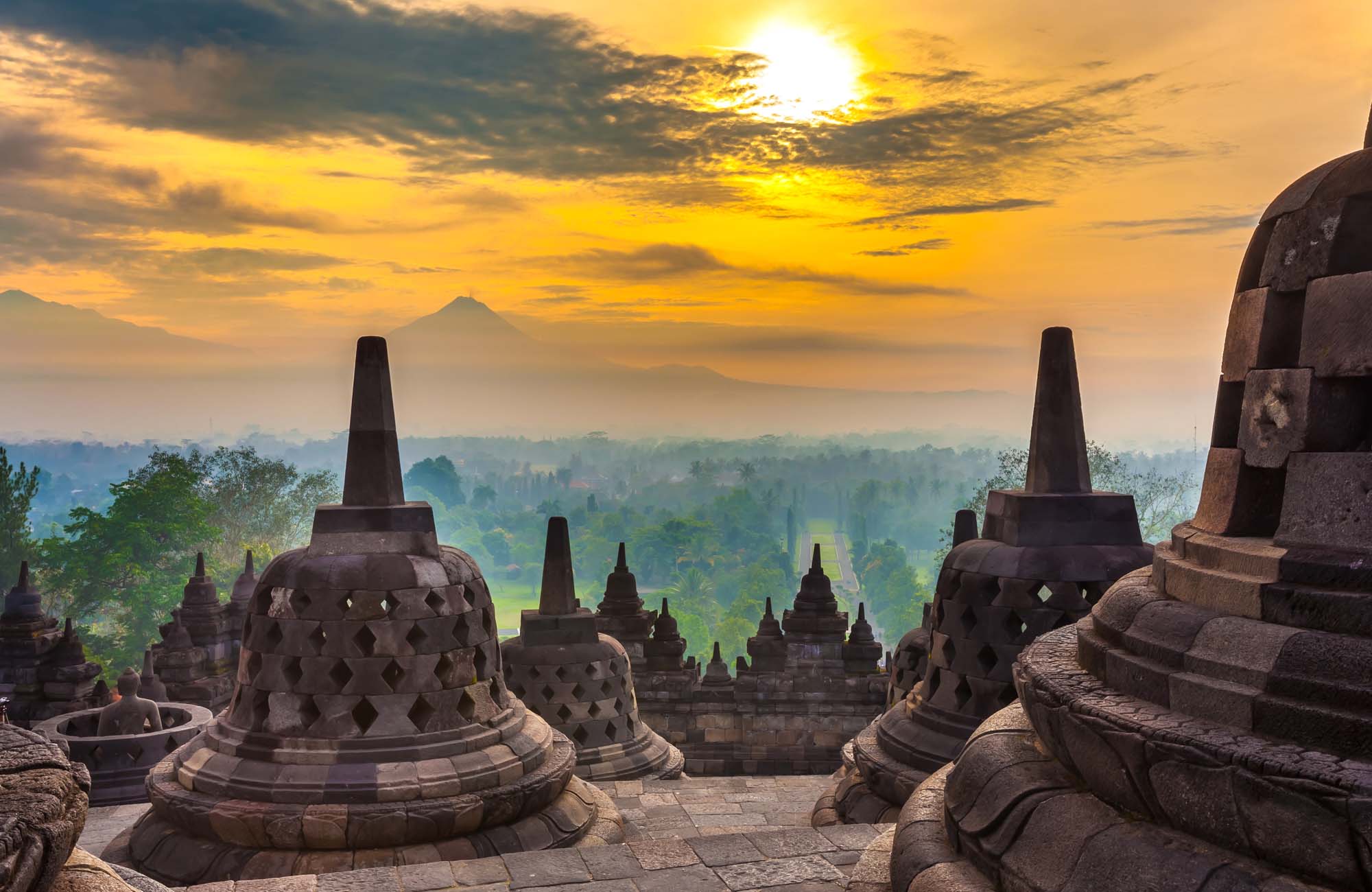 Indonesia Java Yogyakarta Candi Borobudur