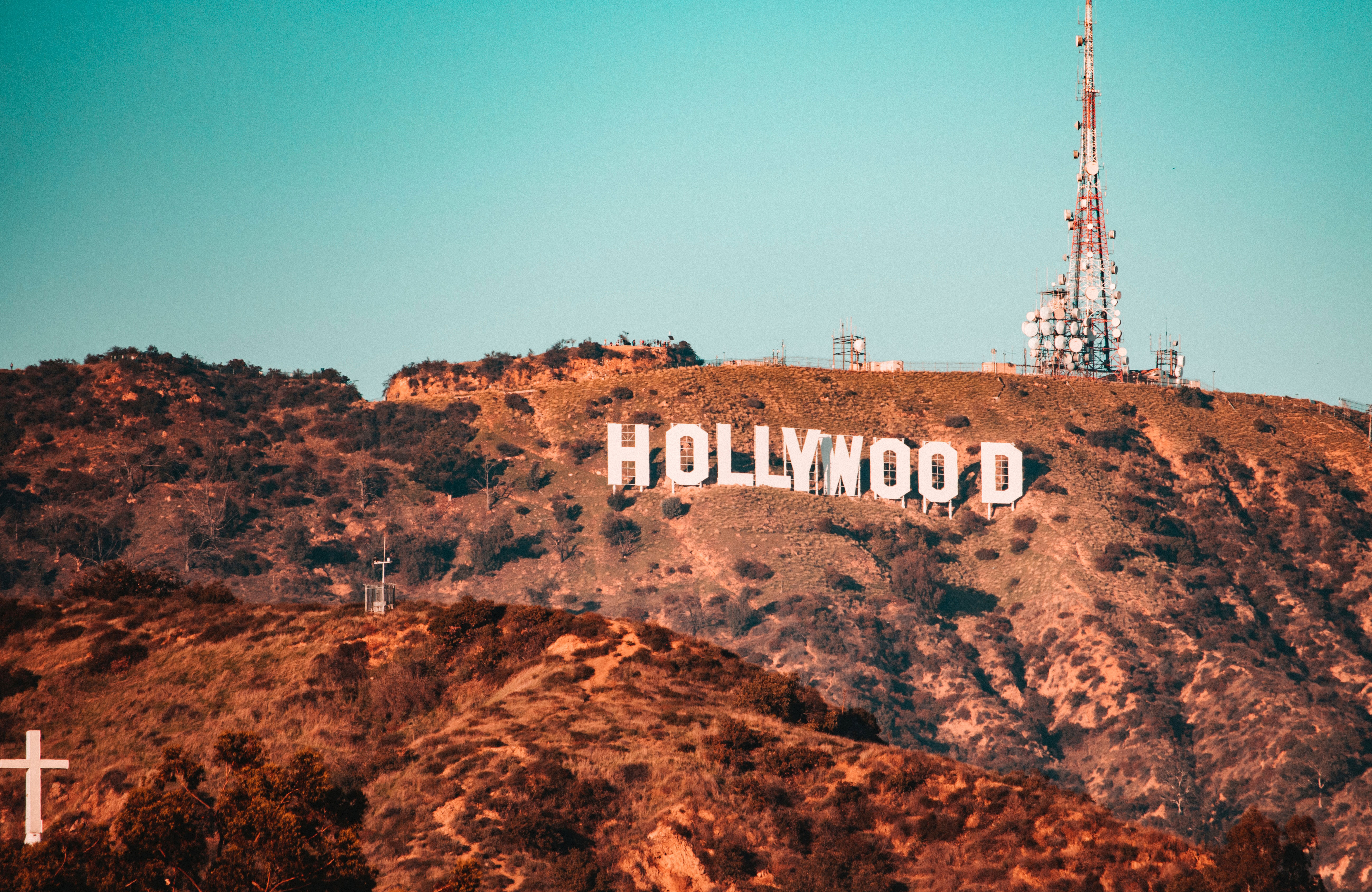 Hollywood teken in Los Angeles, California
