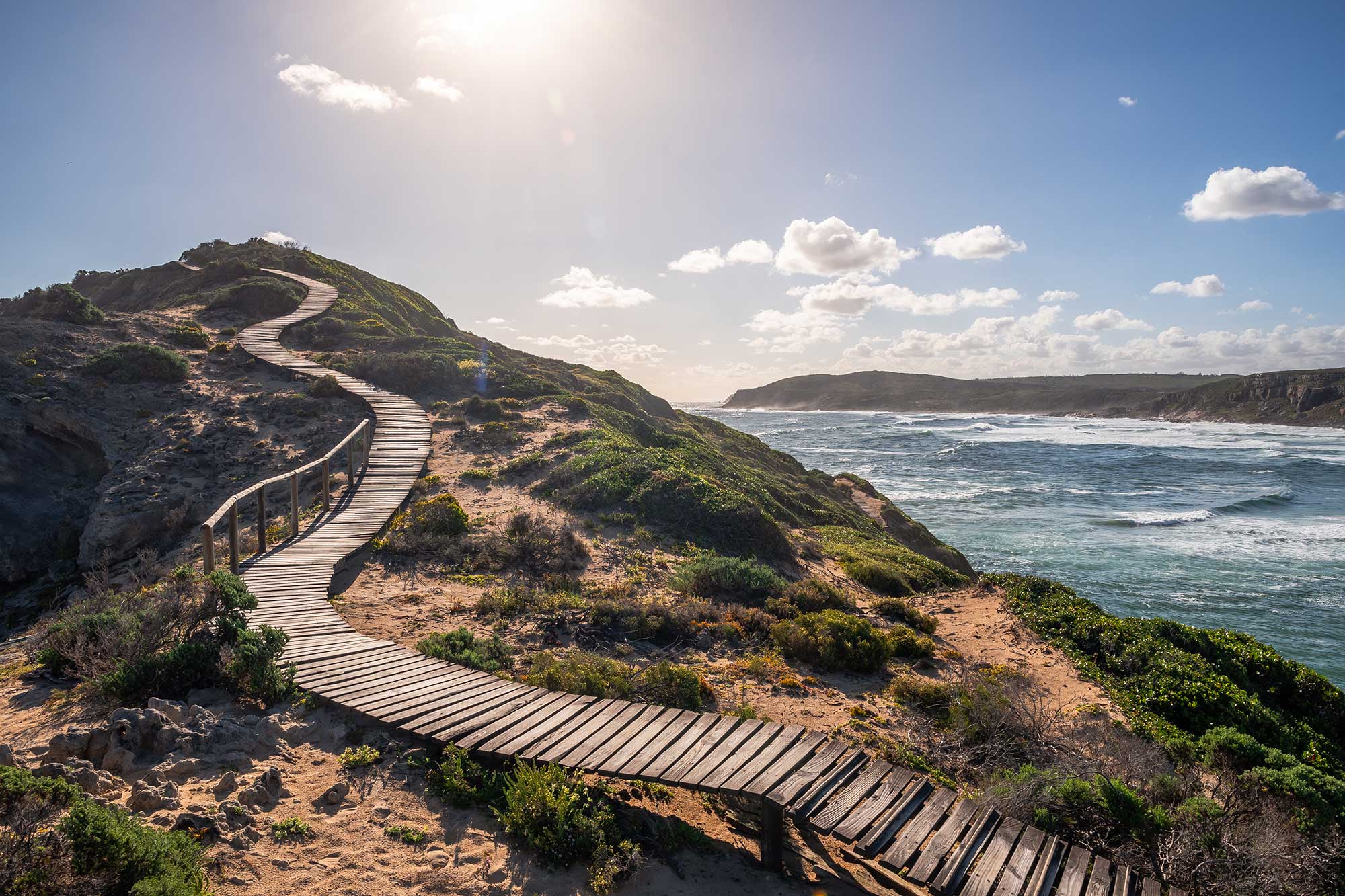 Plettenberg Bay in Sedgefield in Zuid-Afrika