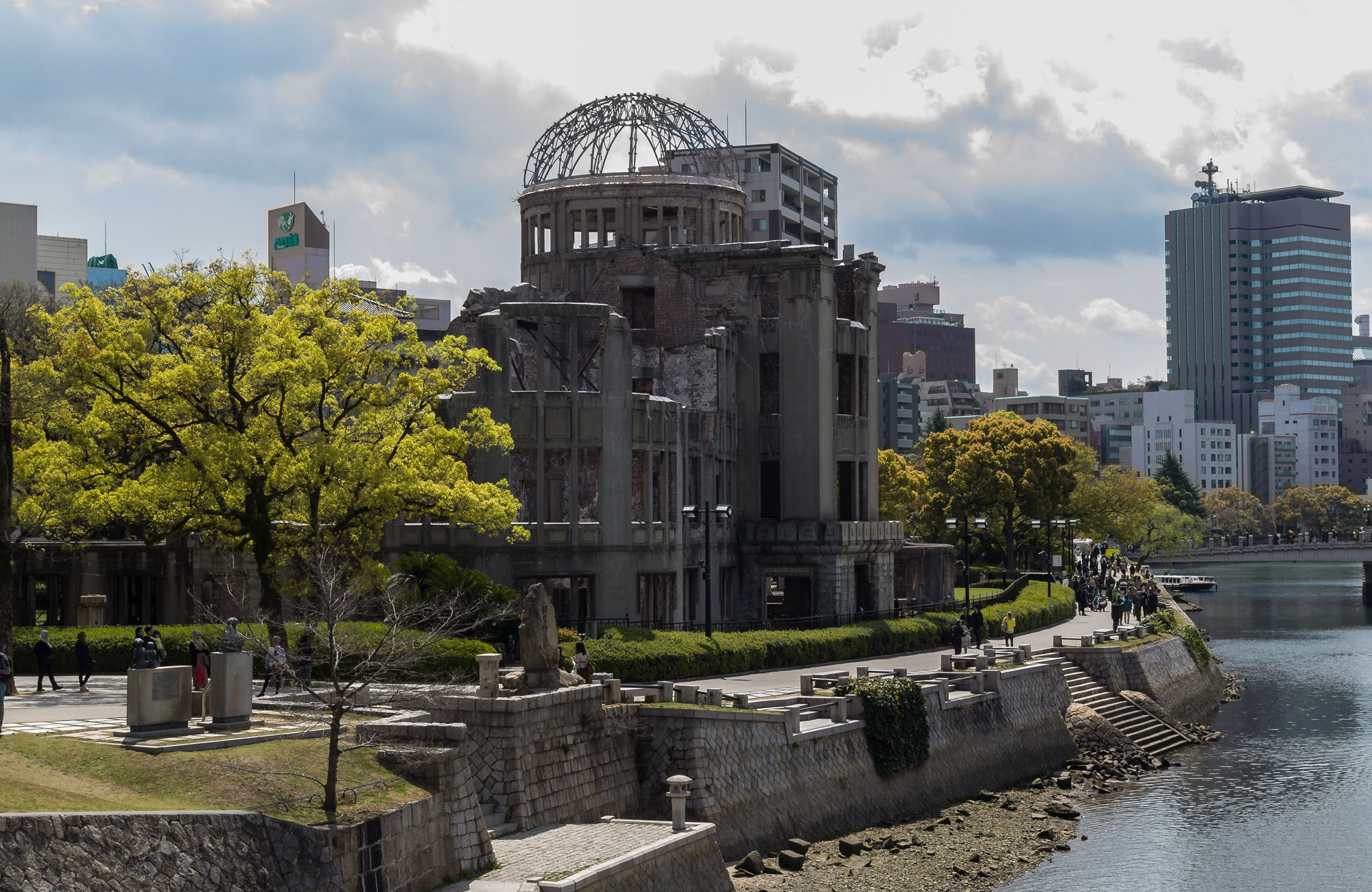 Genbaku Dome In Hiroshima Peace Memorial Park,