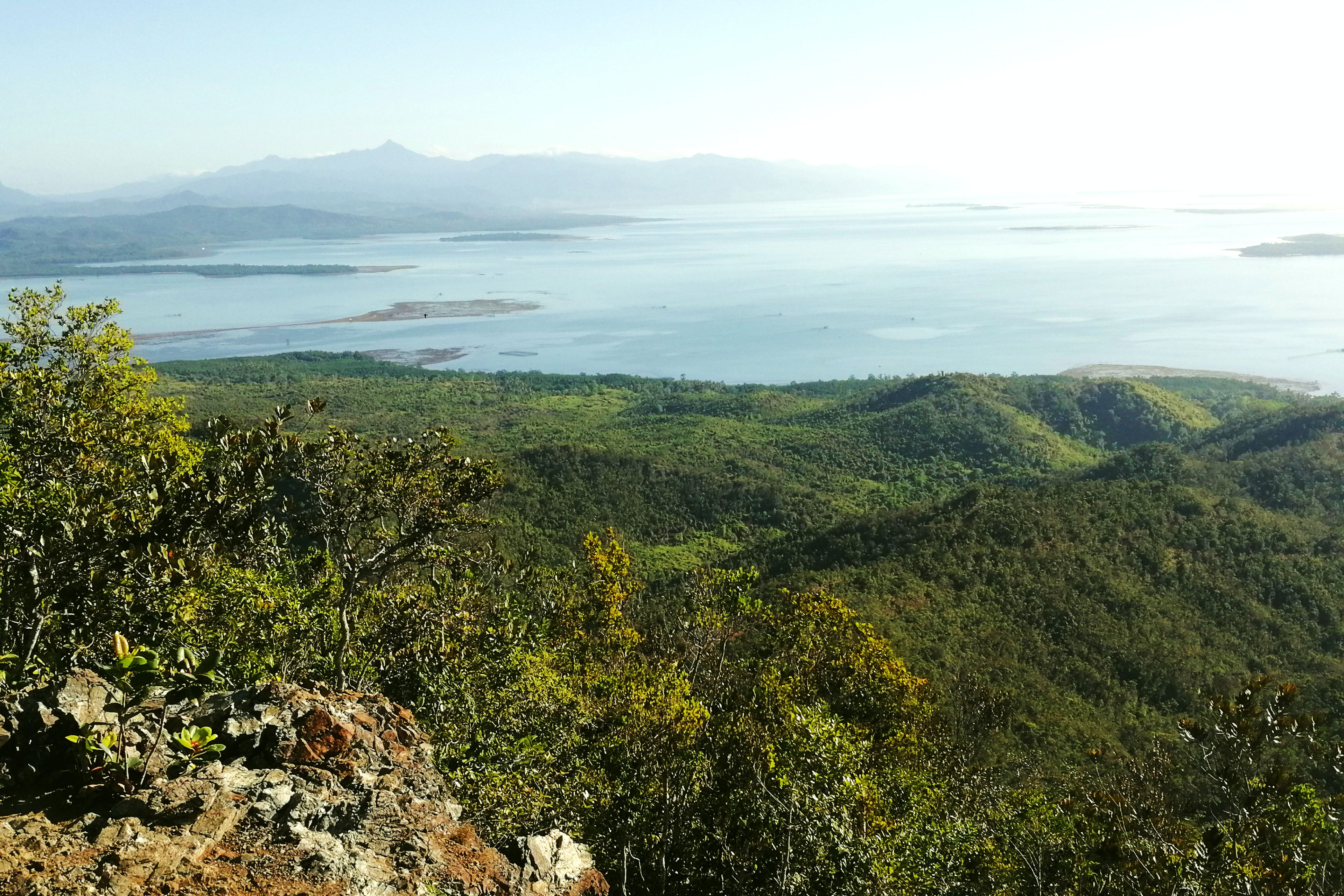 Prachtig uitzicht van Mt. Magarwak op Palawan op de Filipijnen