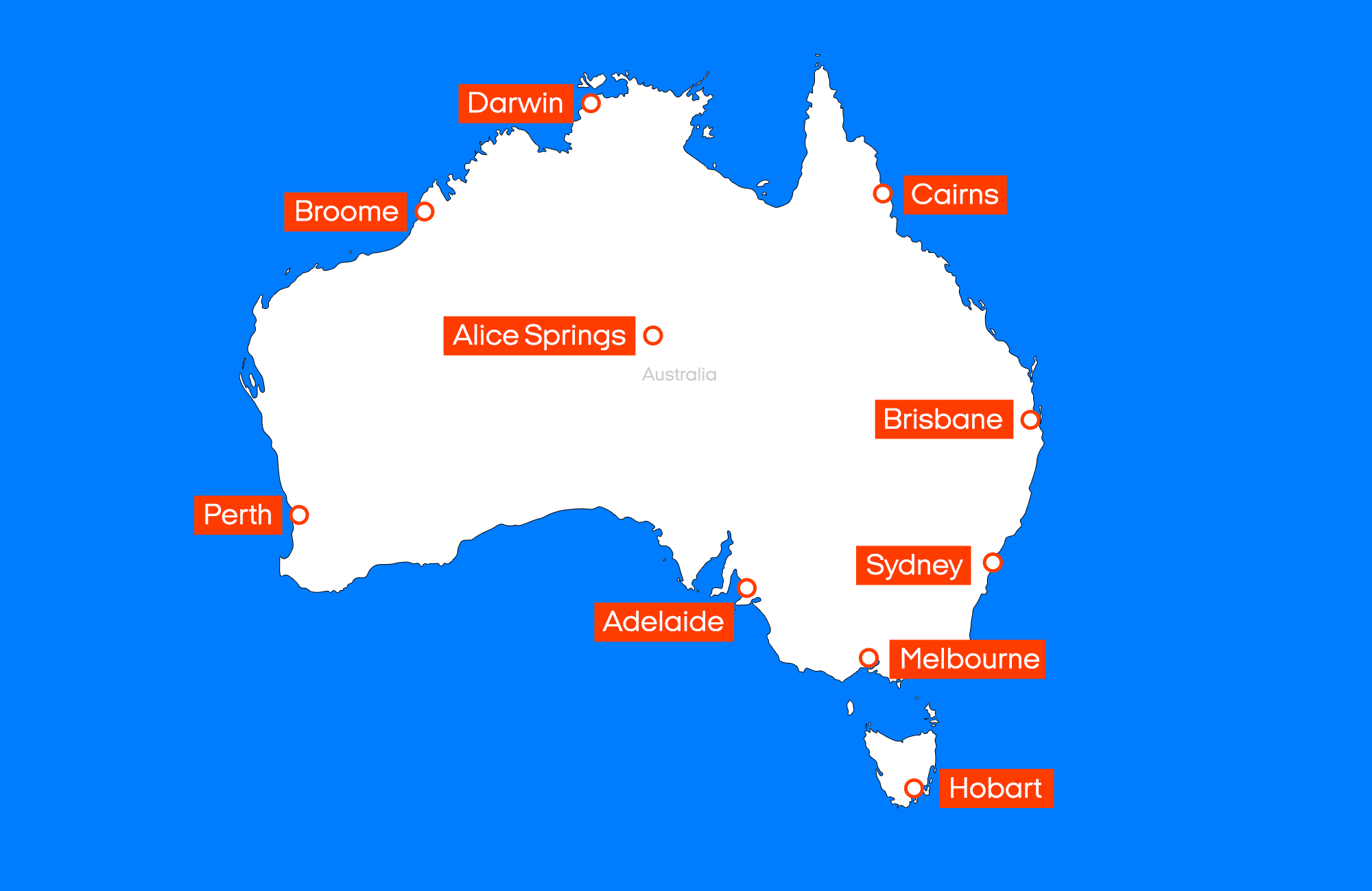 Ophaallocaties voor de Apollo 4x4 Adventure Camper in Australië